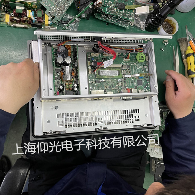 拉舍爾經編機觸摸屏工控機維修