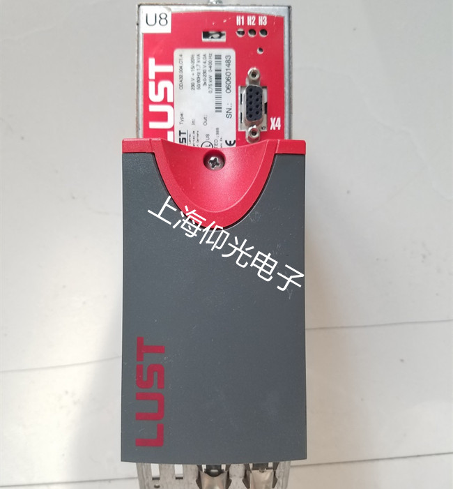 燙金機lust路斯特CDD34驅動器報E-OLI代碼咋維修