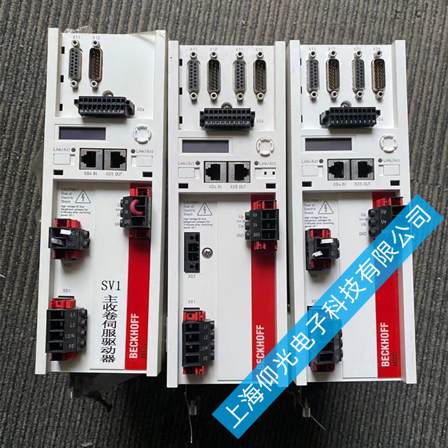 注塑機倍福AX5000伺服驅動器報警F3AA故障維修