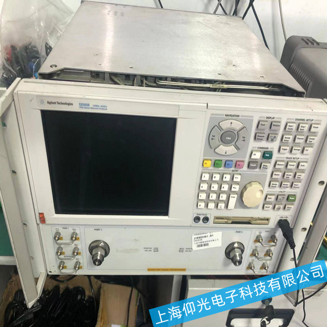安捷倫網絡分析儀黑屏故障專業維修