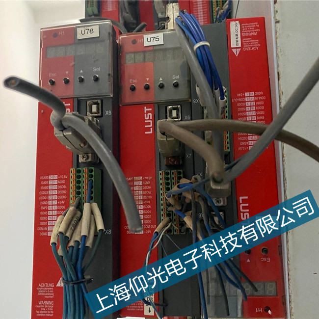路斯特cde系列伺服驅動器硬件錯誤維修點