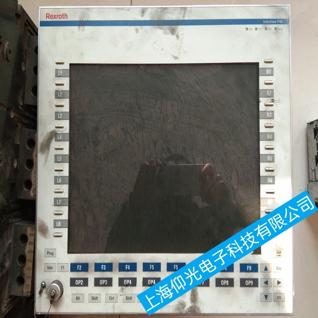 滁州力士樂數控系統A10VSO18上電后屏幕顯示不正常故障維修說明
