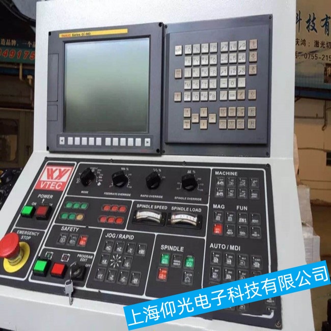 揭陽發那科A02B-0166-B501觸摸屏有顯示但無輸出故障維修售后點